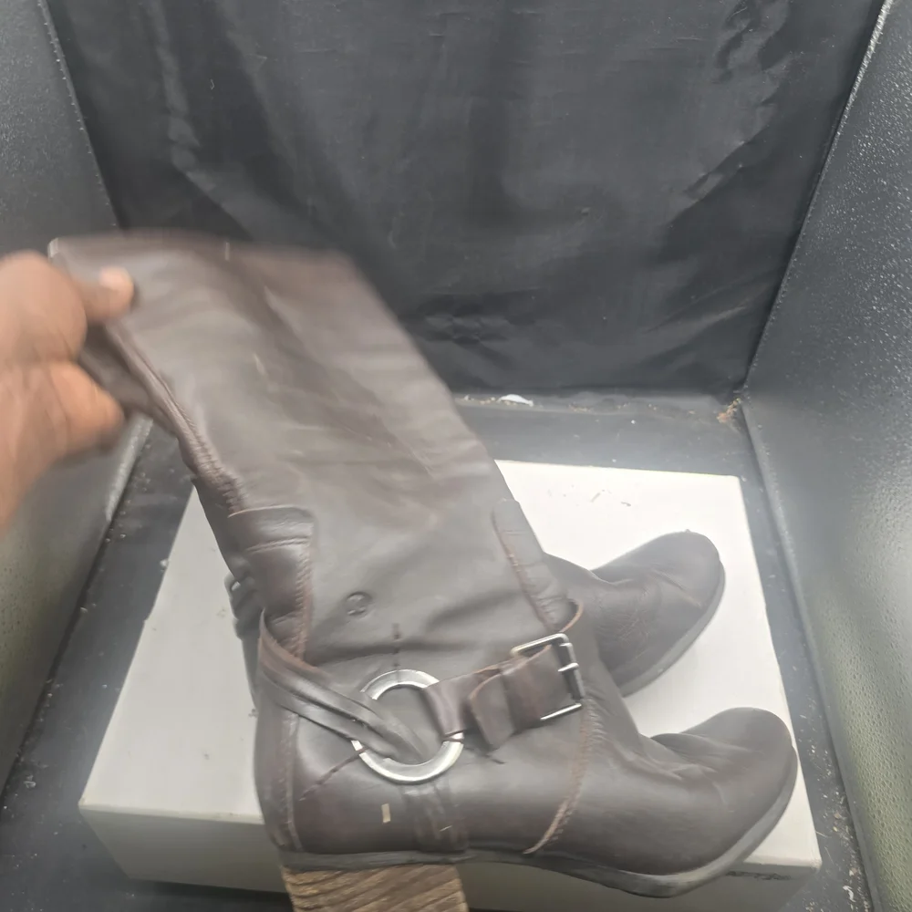 Josef Seibel Dark Brown Leather‎ Boots